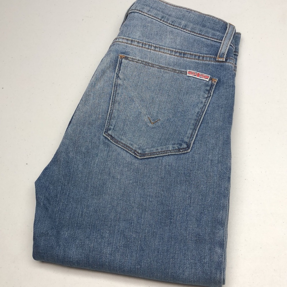 PREMIUM HUDSON LIGHTWASH ANKLE CROP JEANS 26x27 ⭐️